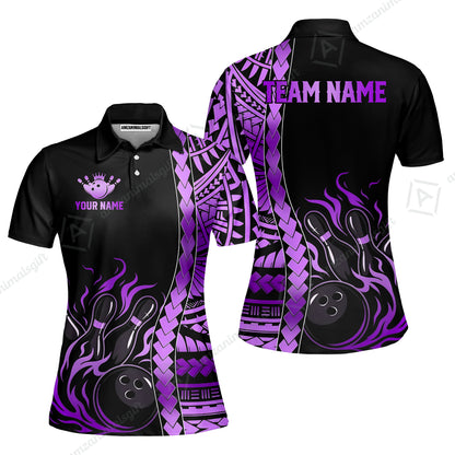 Women Polo||Purple