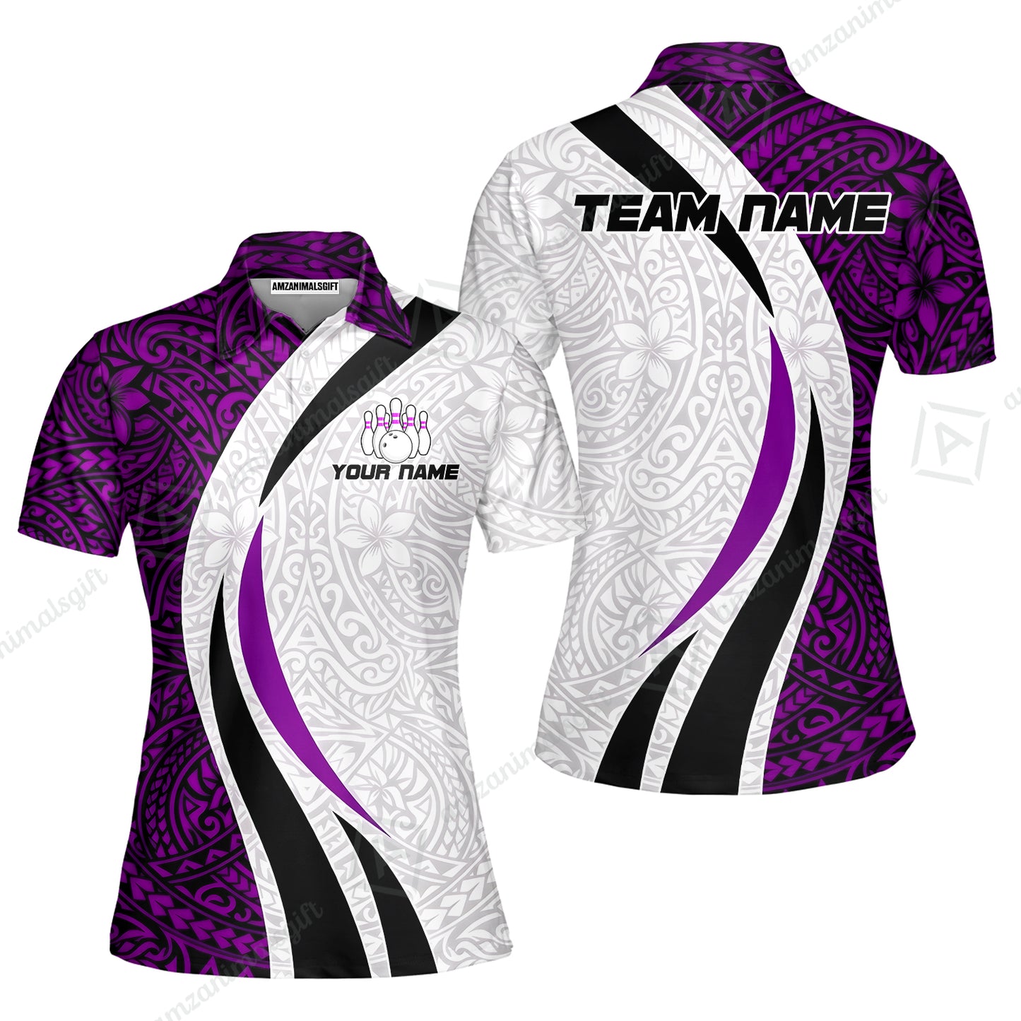 Women Polo||Purple