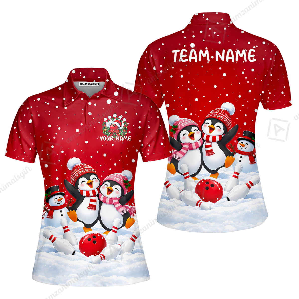 Women Polo||Red