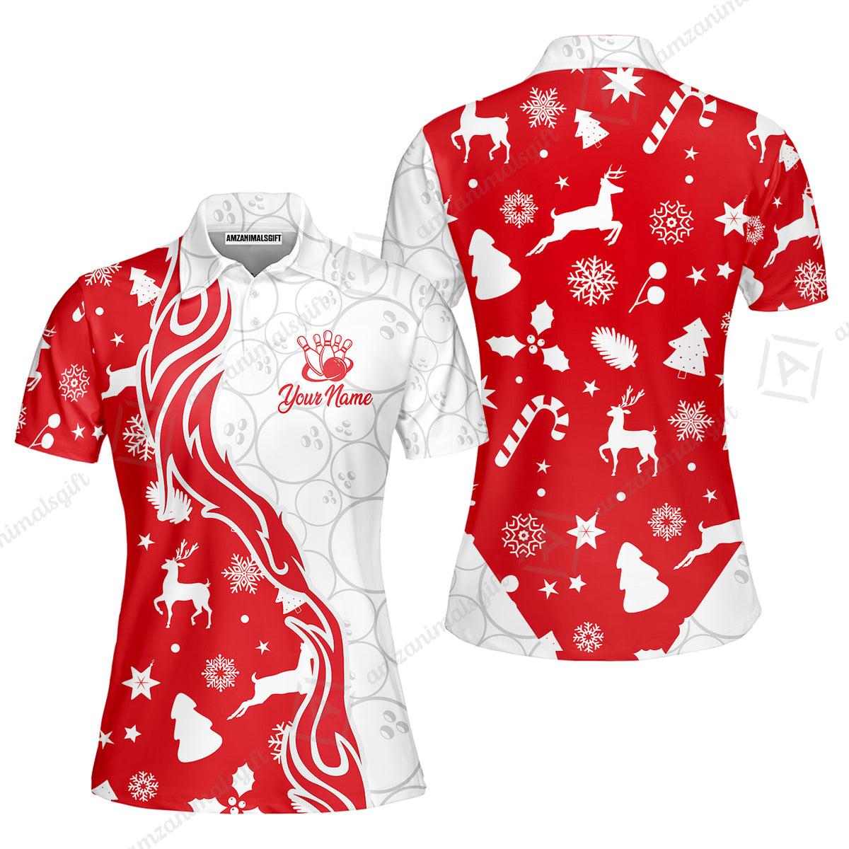 Women Polo||Red