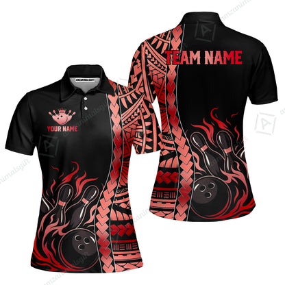 Women Polo||Red