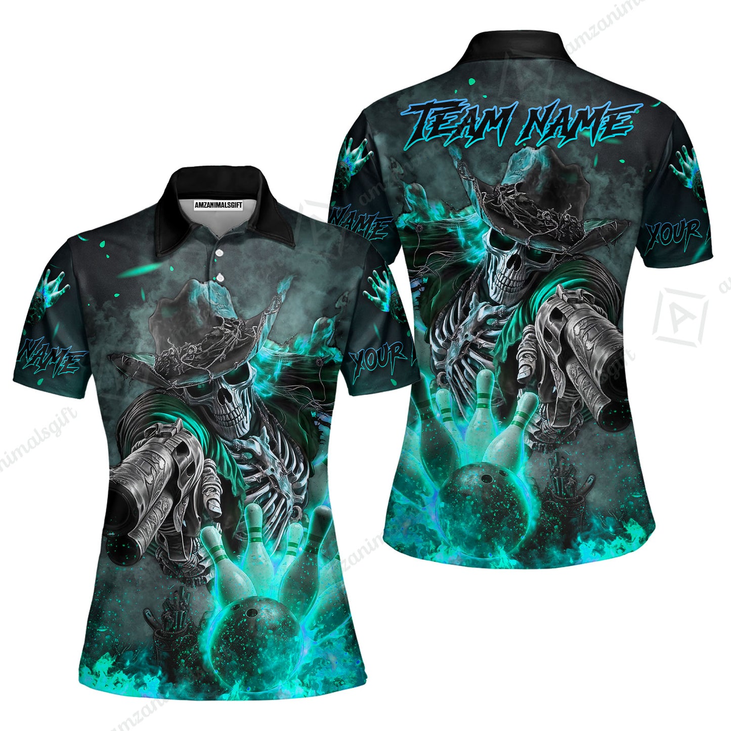 Women Polo||Turquoise