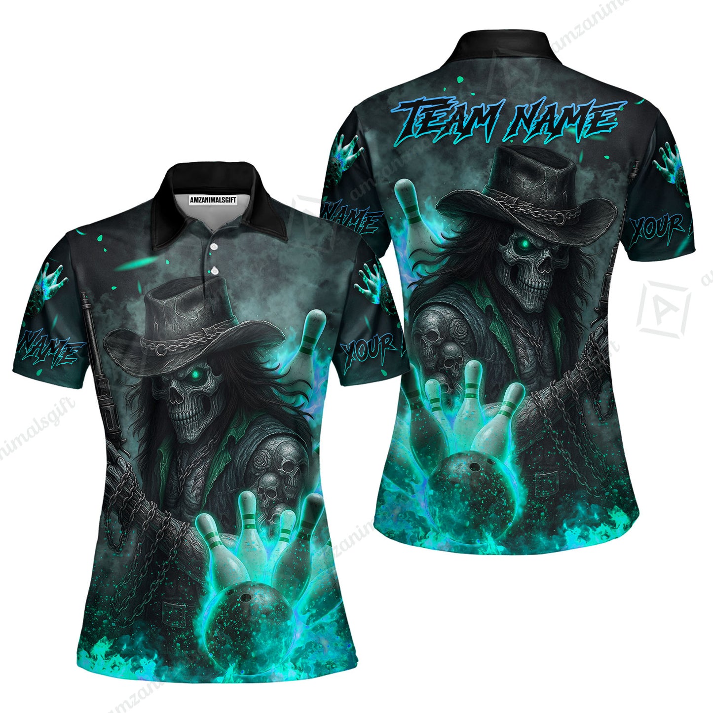 Women Polo||Turquoise