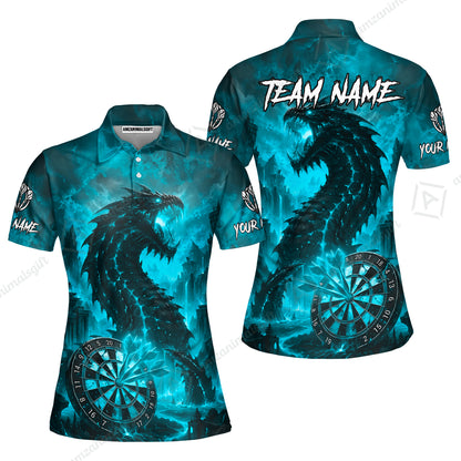 Women Polo Shirt||Turquoise