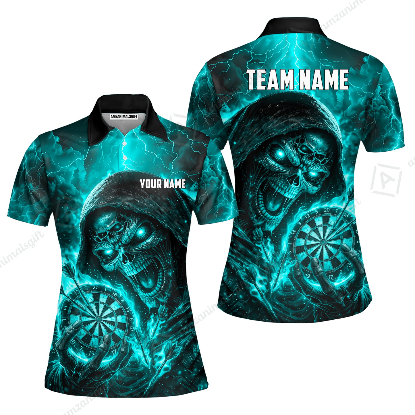 Women Polo||Turquoise