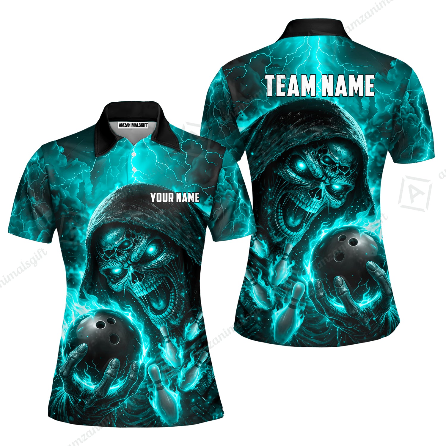 Women Polo||Turquoise