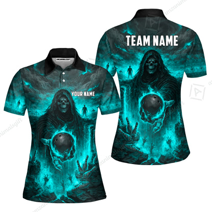 Women Polo||Turquoise