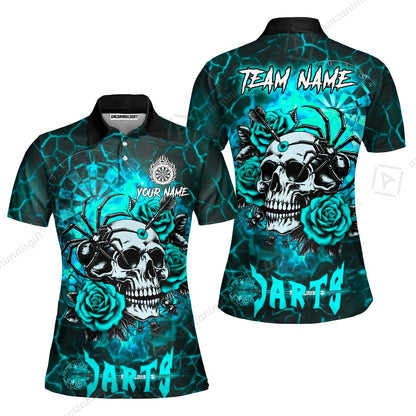 Women Polo Shirt||Turquoise