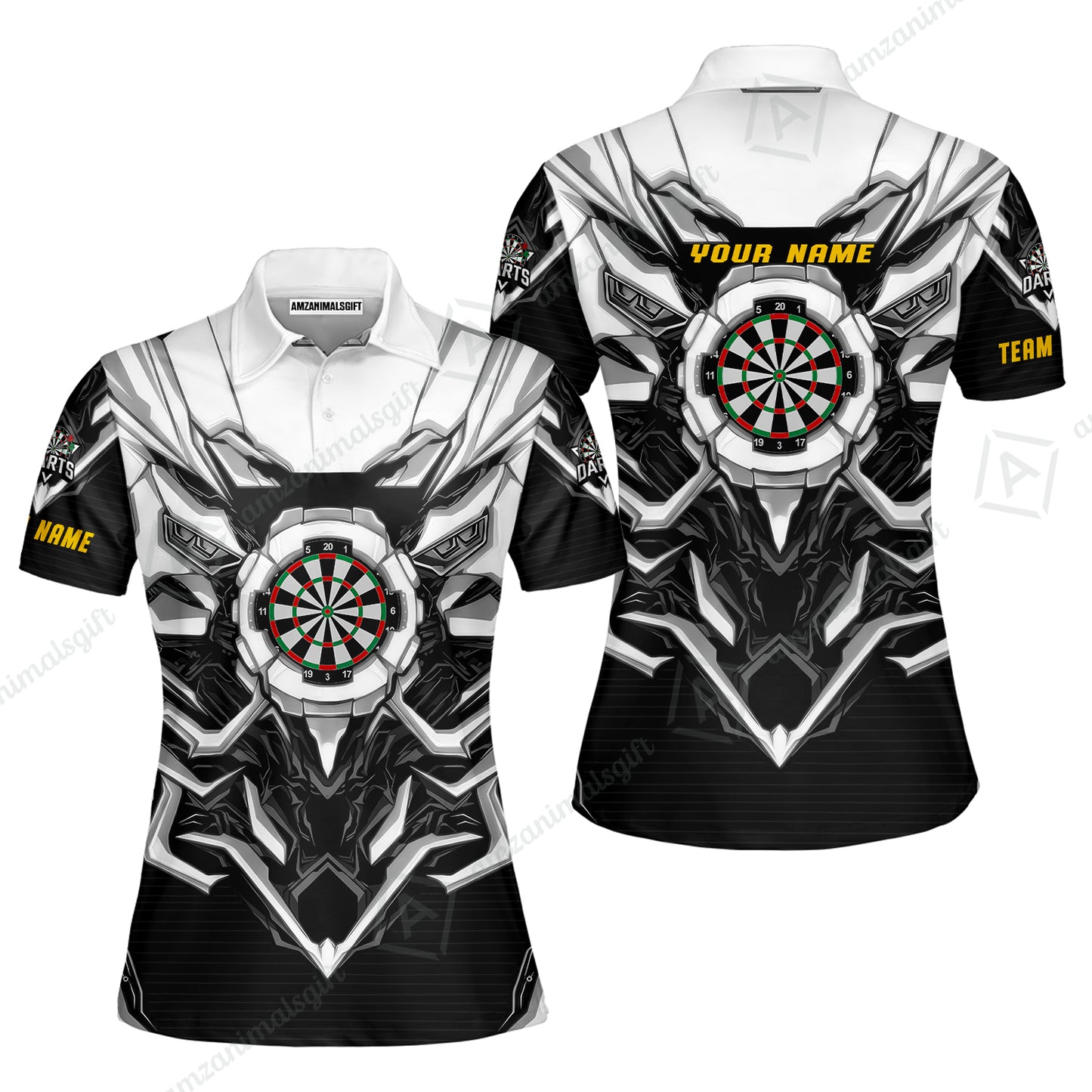 Women Polo Shirt||White