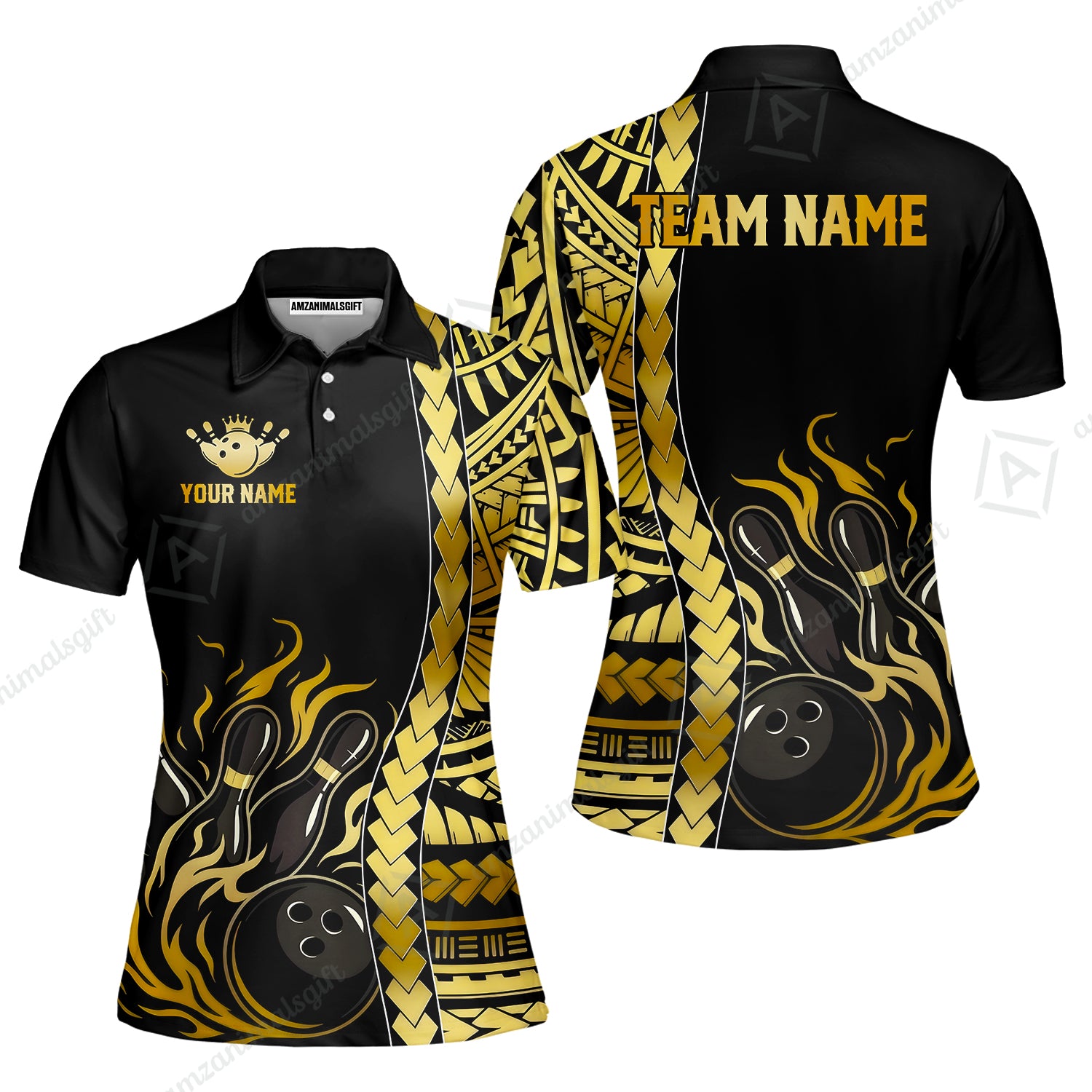 Women Polo||Yellow