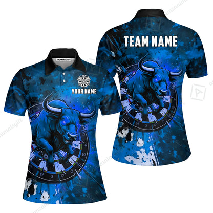 Custom Darts Team Jersey, Personalized Raging Bull Jersey Shirt For Players With Name & Team Name