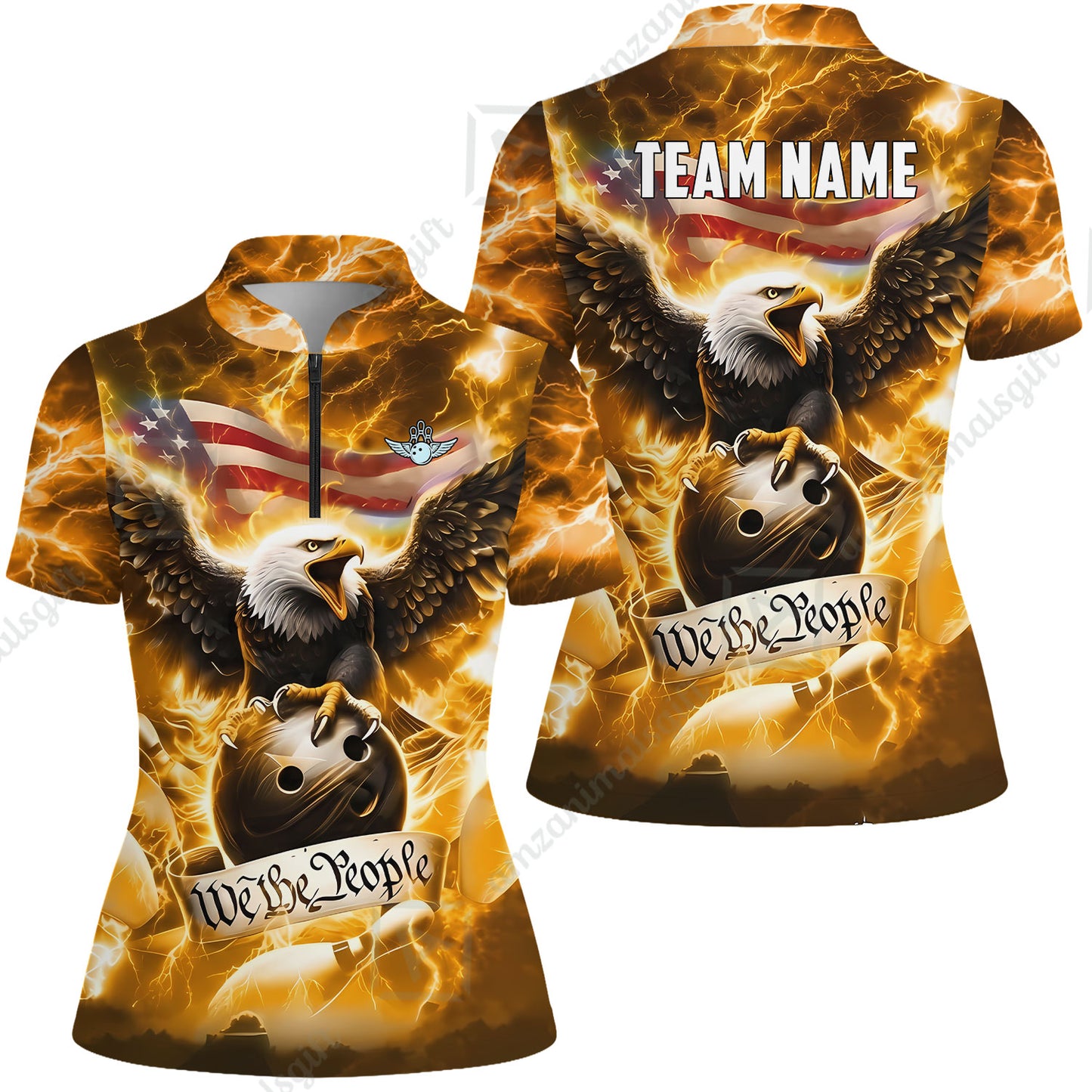 Women Jersey Shirt||Gold