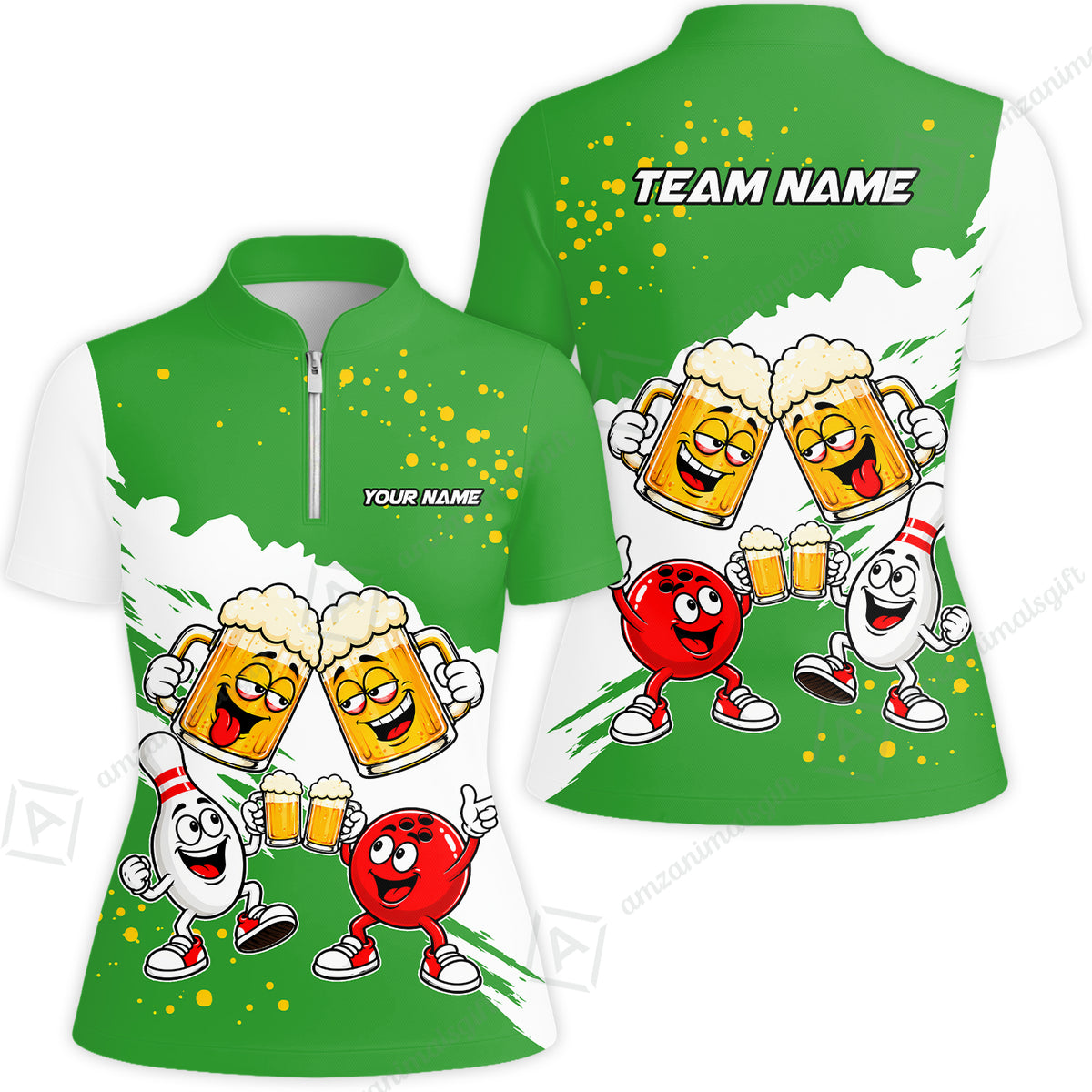Women Jersey Shirt||Green