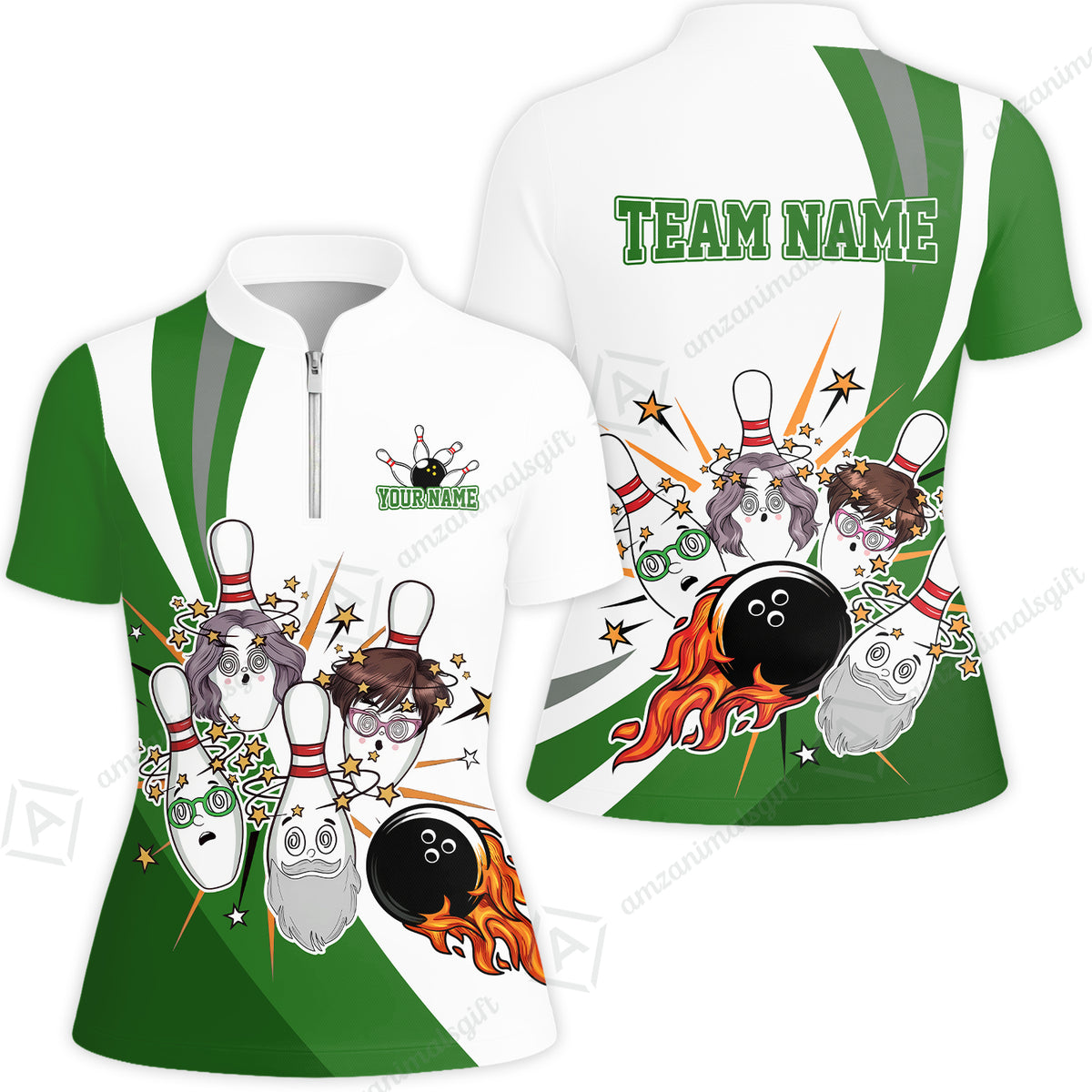 Women Jersey Shirt||Green