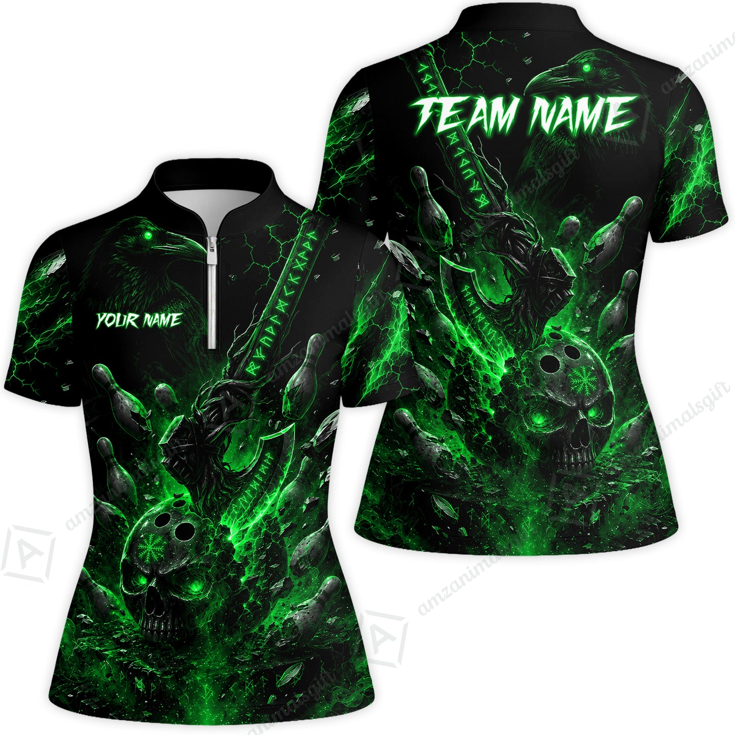 Women Jersey Shirt||Green