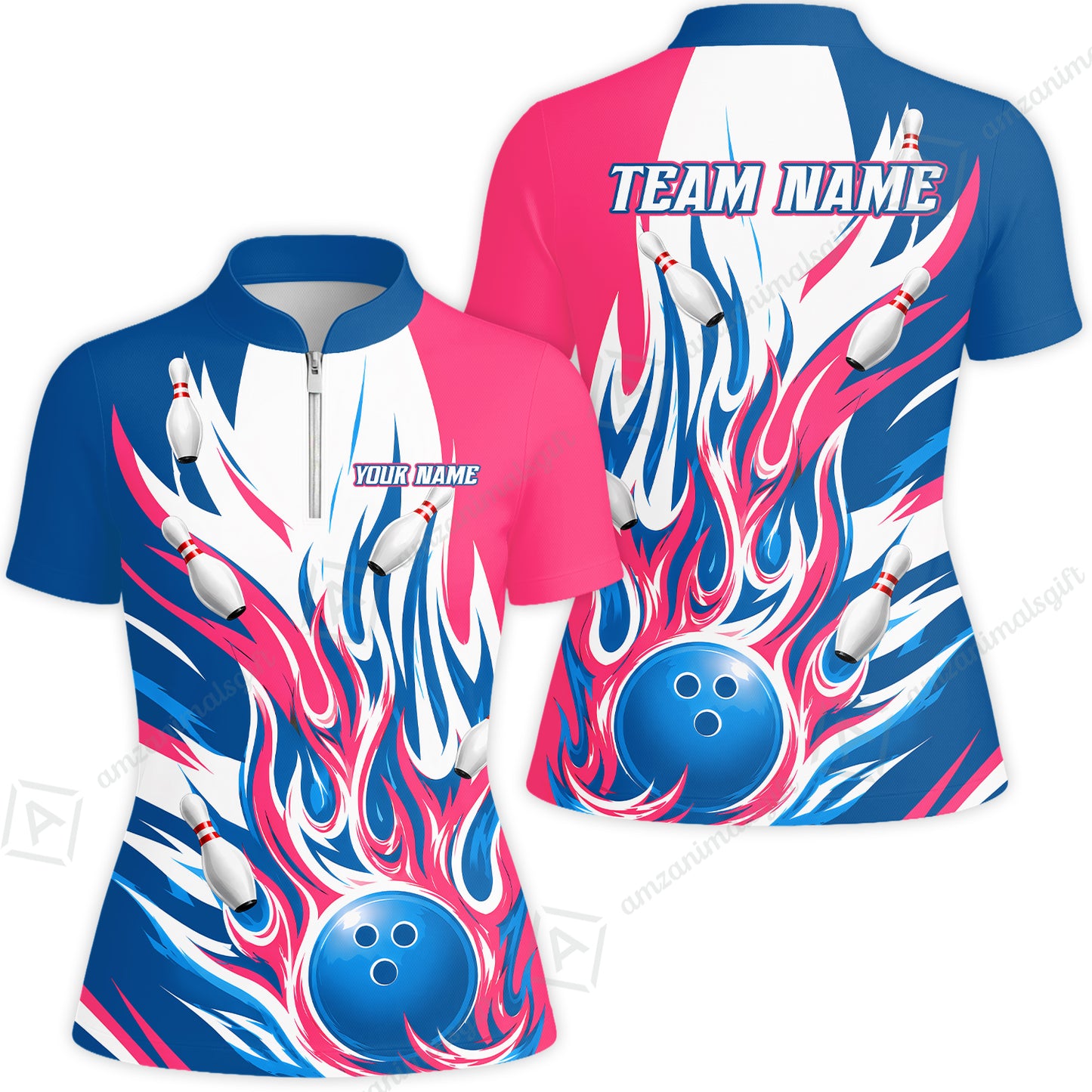 Women Jersey Shirt||Pink Cyan