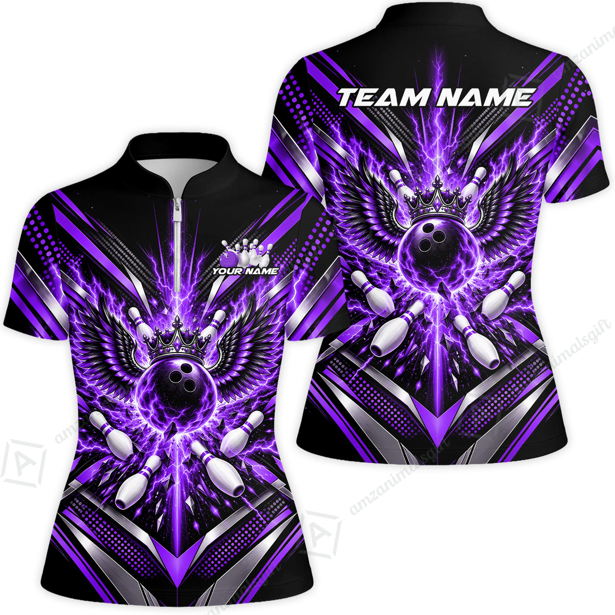 Women Jersey Shirt||Purple