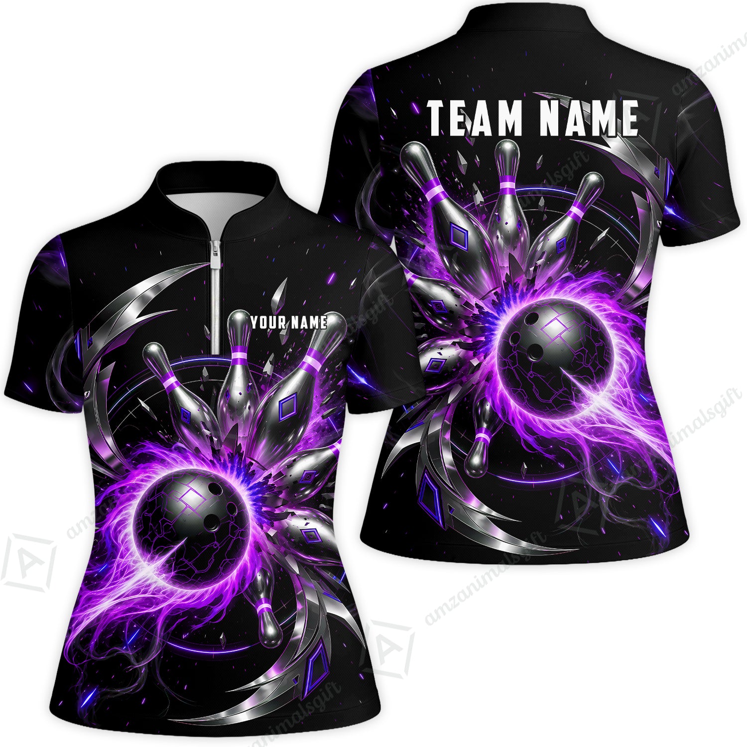 Women Jersey Shirt||Purple