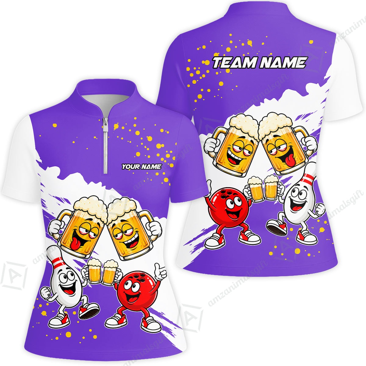 Women Jersey Shirt||Purple
