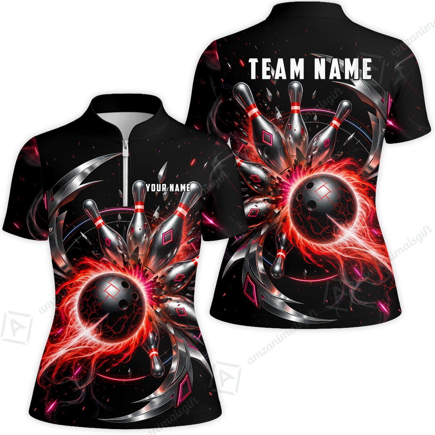 Women Jersey Shirt||Red