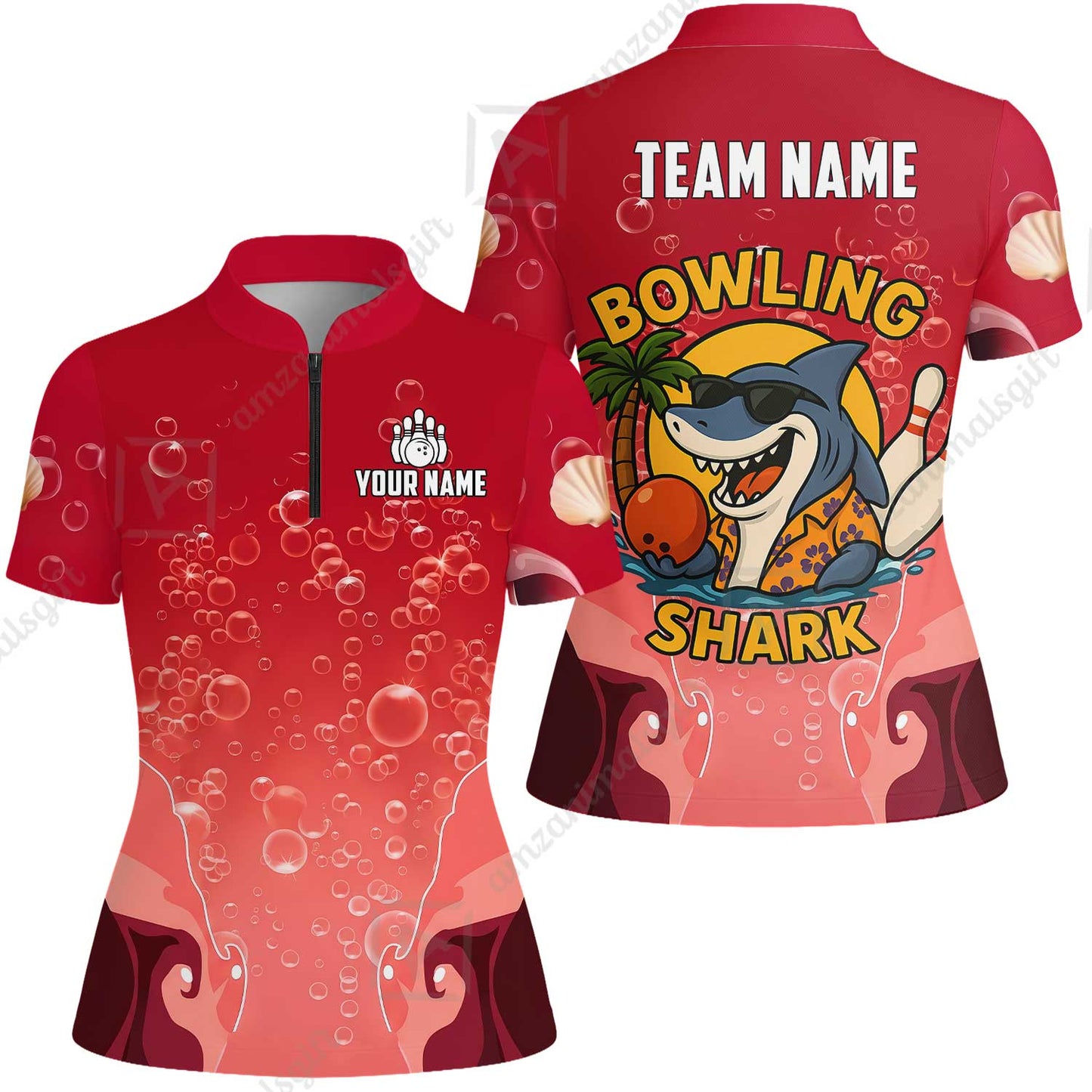 Women Jersey Shirt||Red