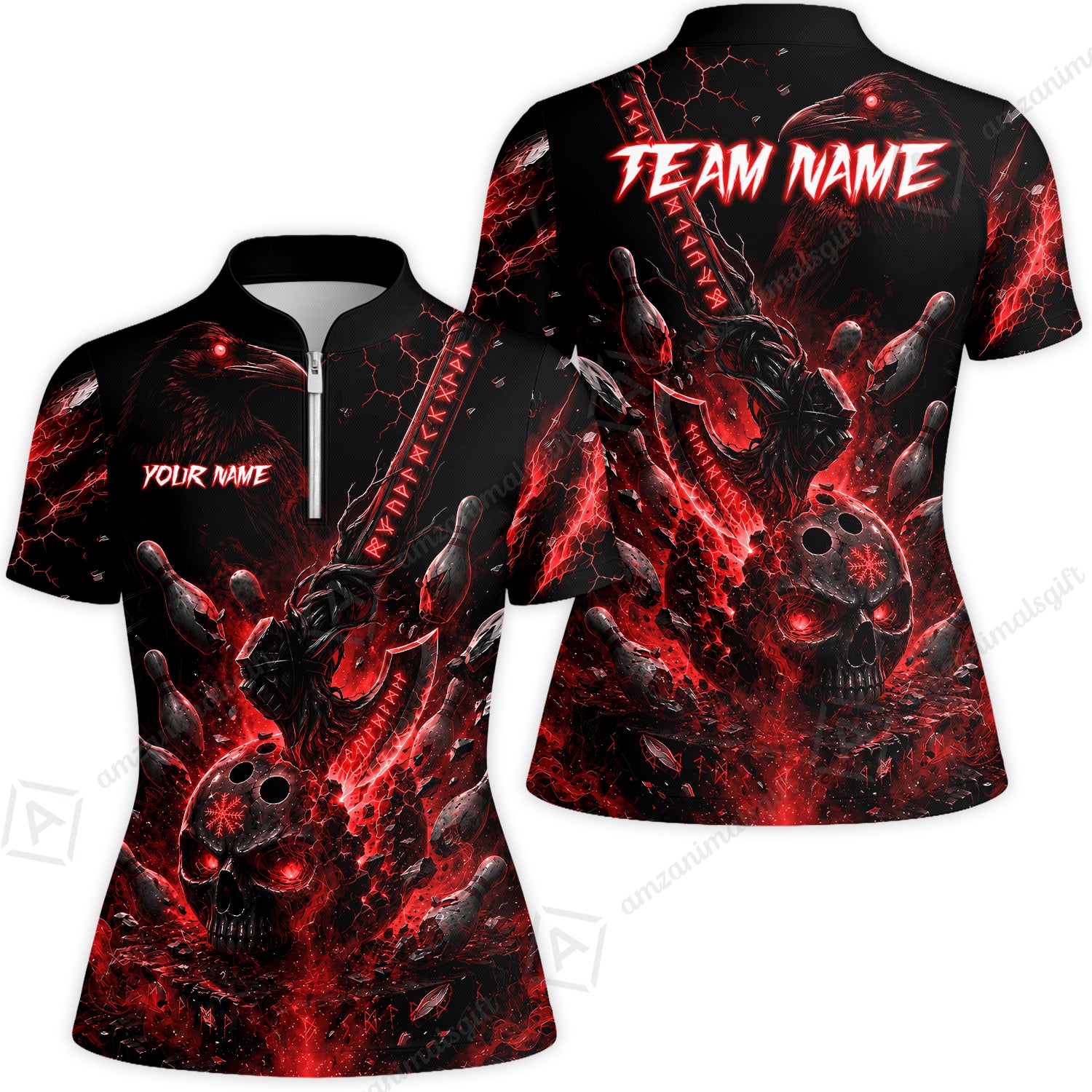 Women Jersey Shirt||Red