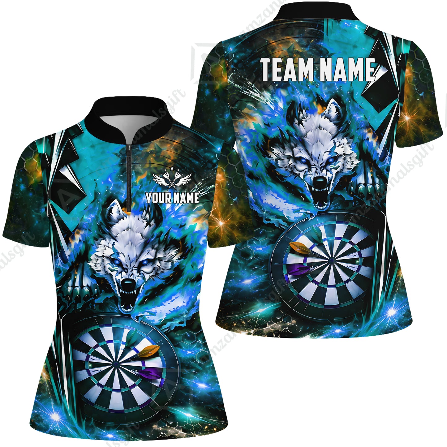 Women Jersey Shirt||Cyan