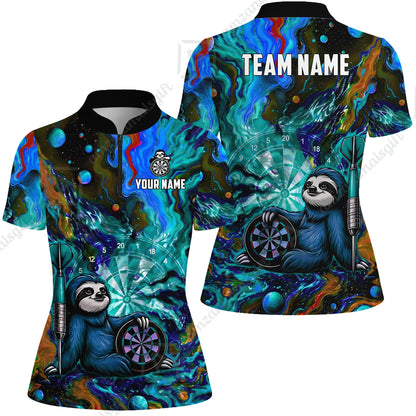 Women Jersey Shirt||Cyan