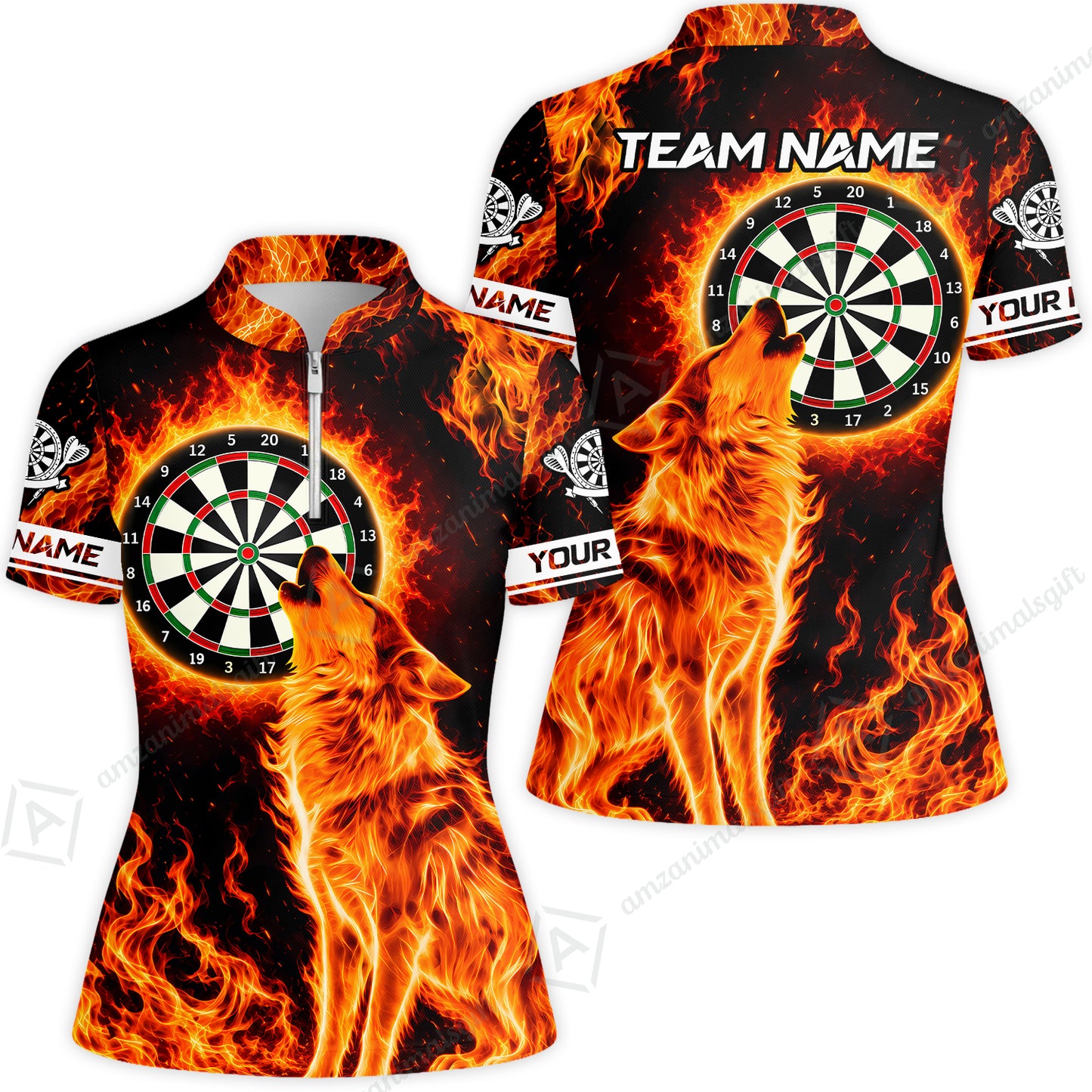 Women Jersey Shirt||Orange