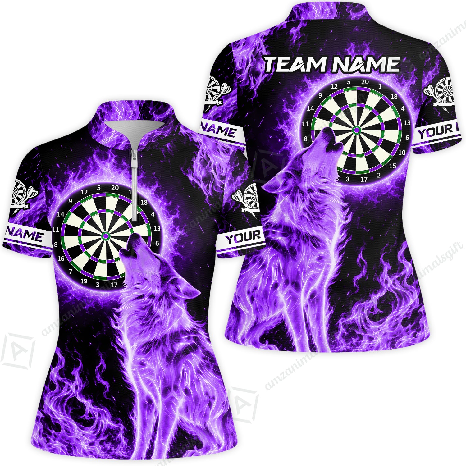Women Jersey Shirt||Purple