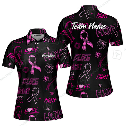 Women Polo||Black