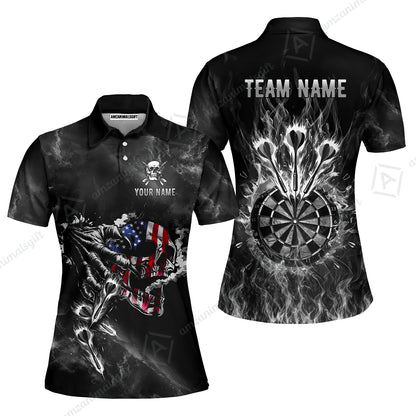 Women Polo Shirt||Black