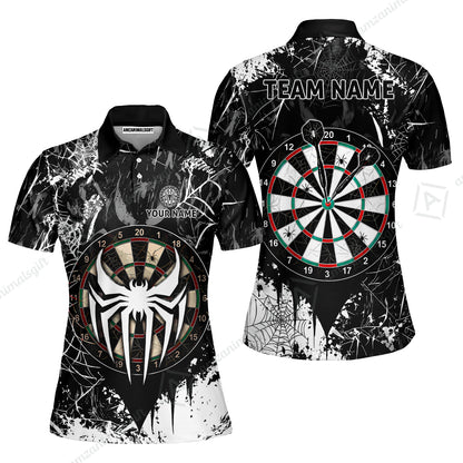Women Polo Shirt||Black White