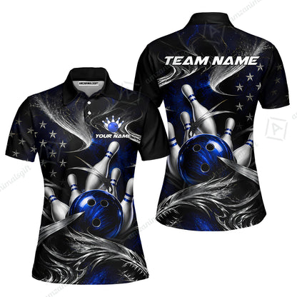 Women Polo||Blue