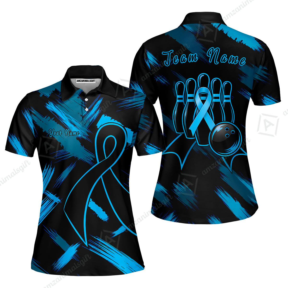 Women Polo||Blue