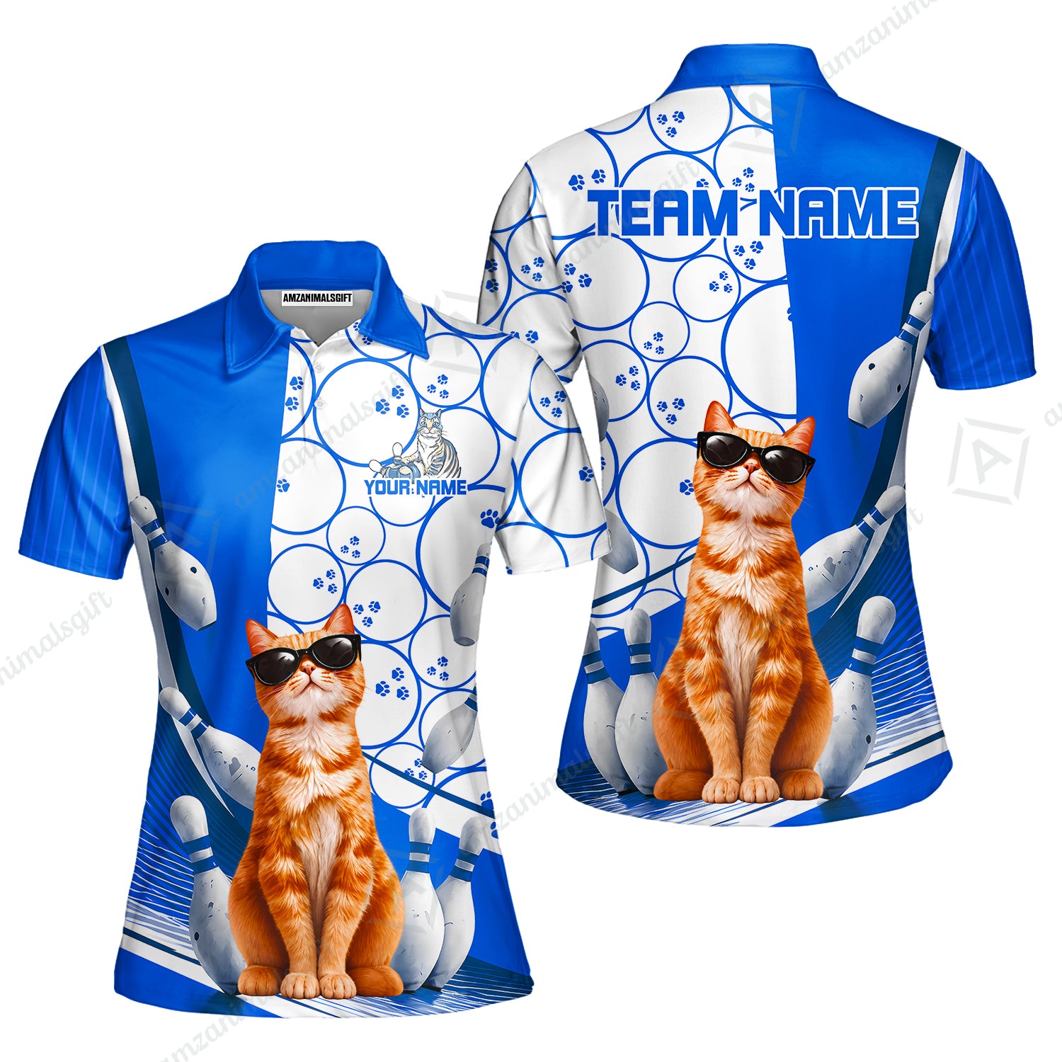 Women Polo||Blue