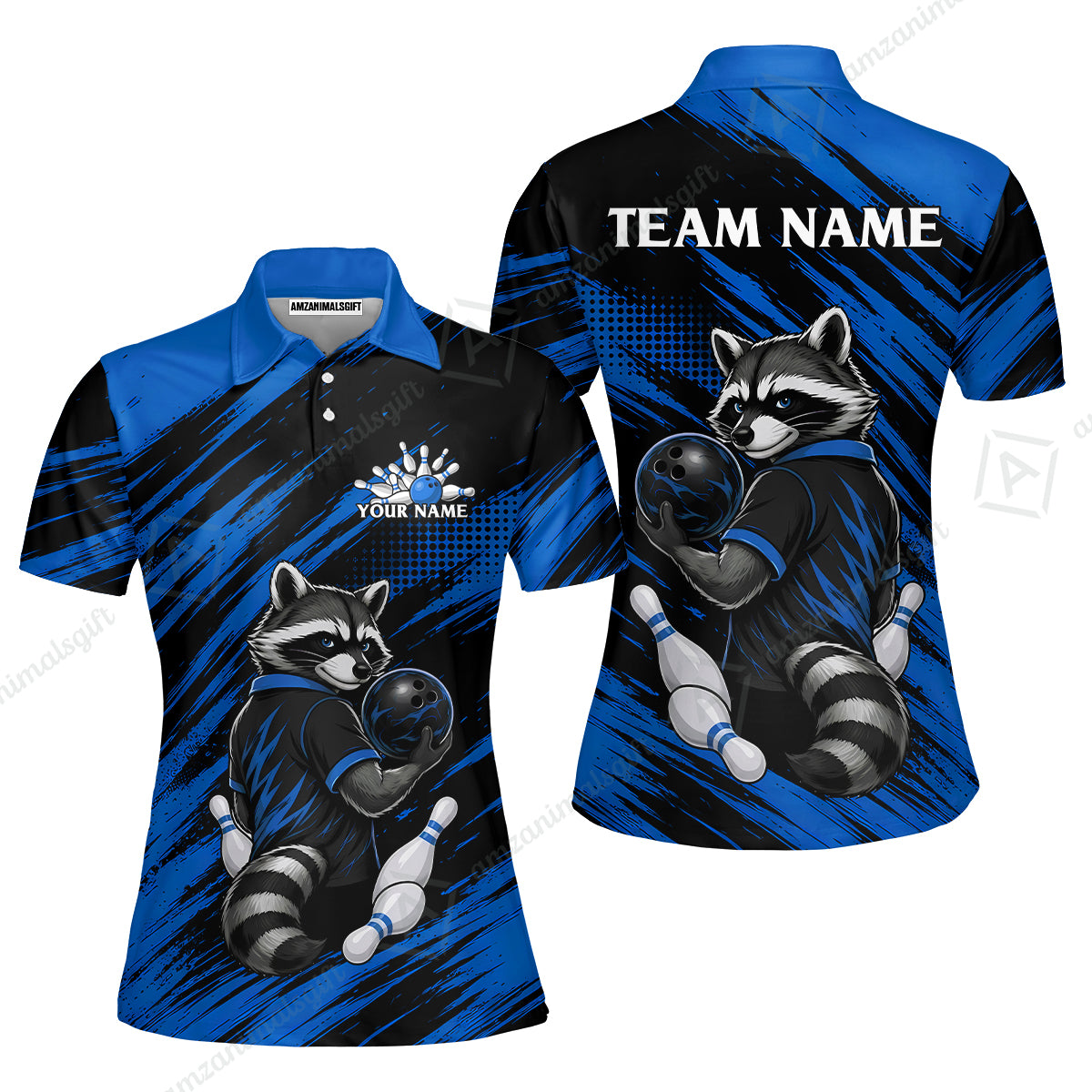 Women Polo||Blue