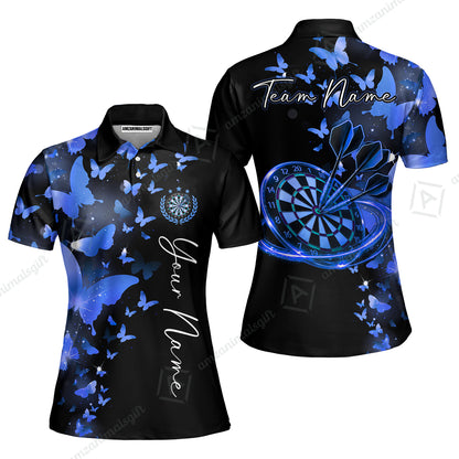 Women Polo Shirt||Blue