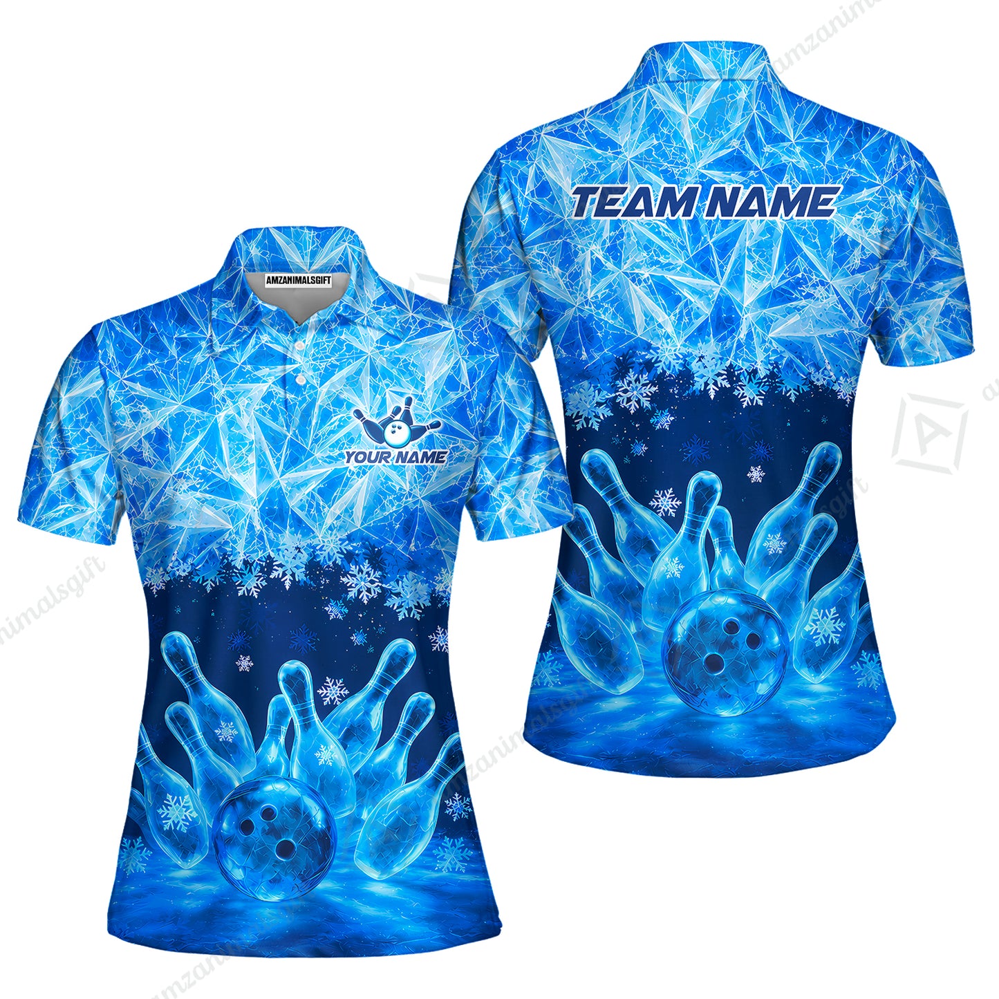 Women Polo||Blue