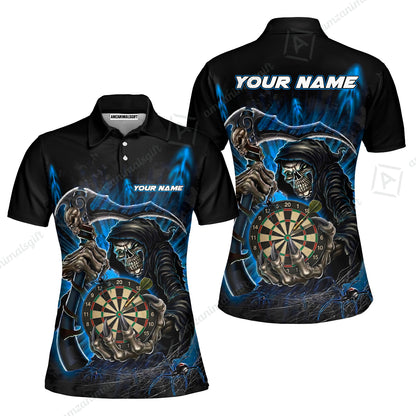 Women Polo Shirt||Blue