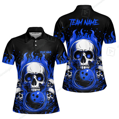 Women Polo||Blue