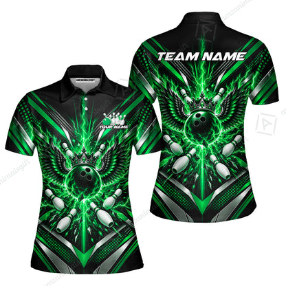 Women Polo||Green