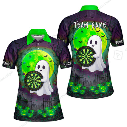 Women Polo Shirt||Green