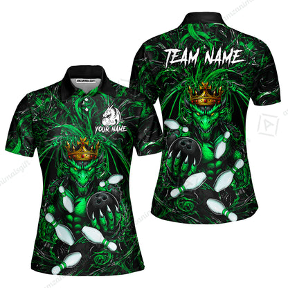 Women Polo||Green