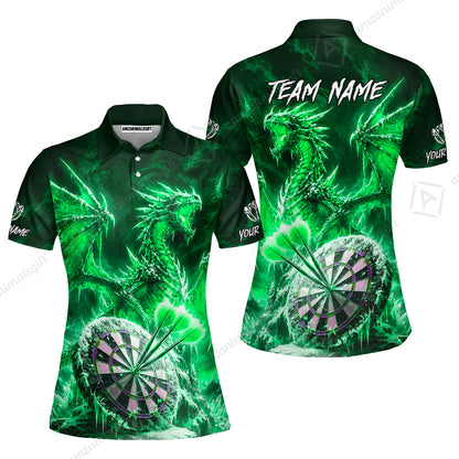 Women Polo Shirt||Green