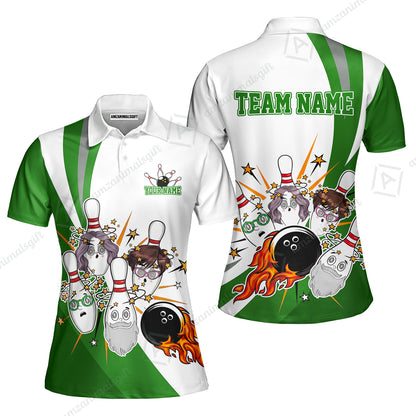 Women Polo||Green