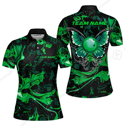 Women Polo||Green