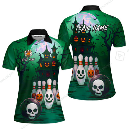 Women Polo||Green