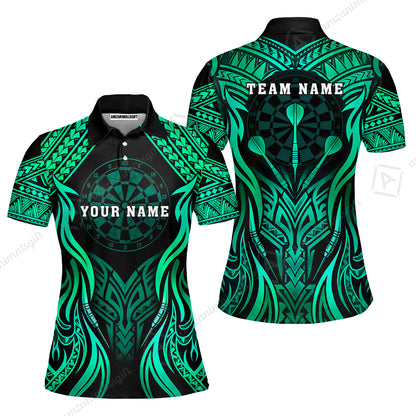 Women Polo Shirt||Green