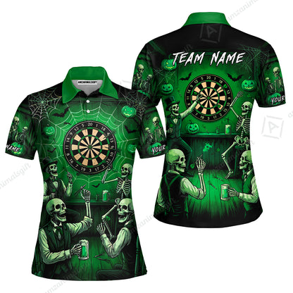 Women Polo Shirt||Green